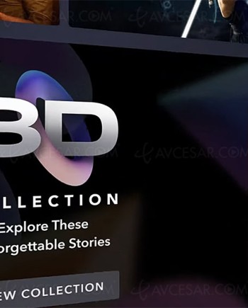 Apple Vision Pro&nbsp;: 42&nbsp;films Disney en&nbsp;3D UHD&nbsp;4K/HDR Dolby Vision, et parfois&nbsp;HFR
