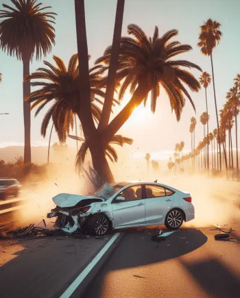 Voiture Vs palmier, Apple Watch à la&nbsp;rescousse