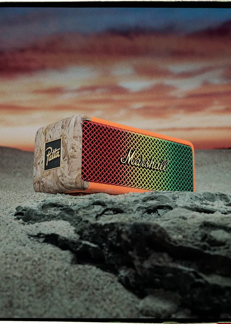 Marshall Emberton&nbsp;II, enceinte Bluetooth portable édition limitée&nbsp;Patta