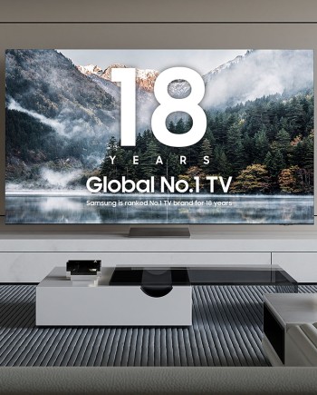 Marché TV 2023 : Samsung leader mondial pour la 18e&nbsp;année consécutive