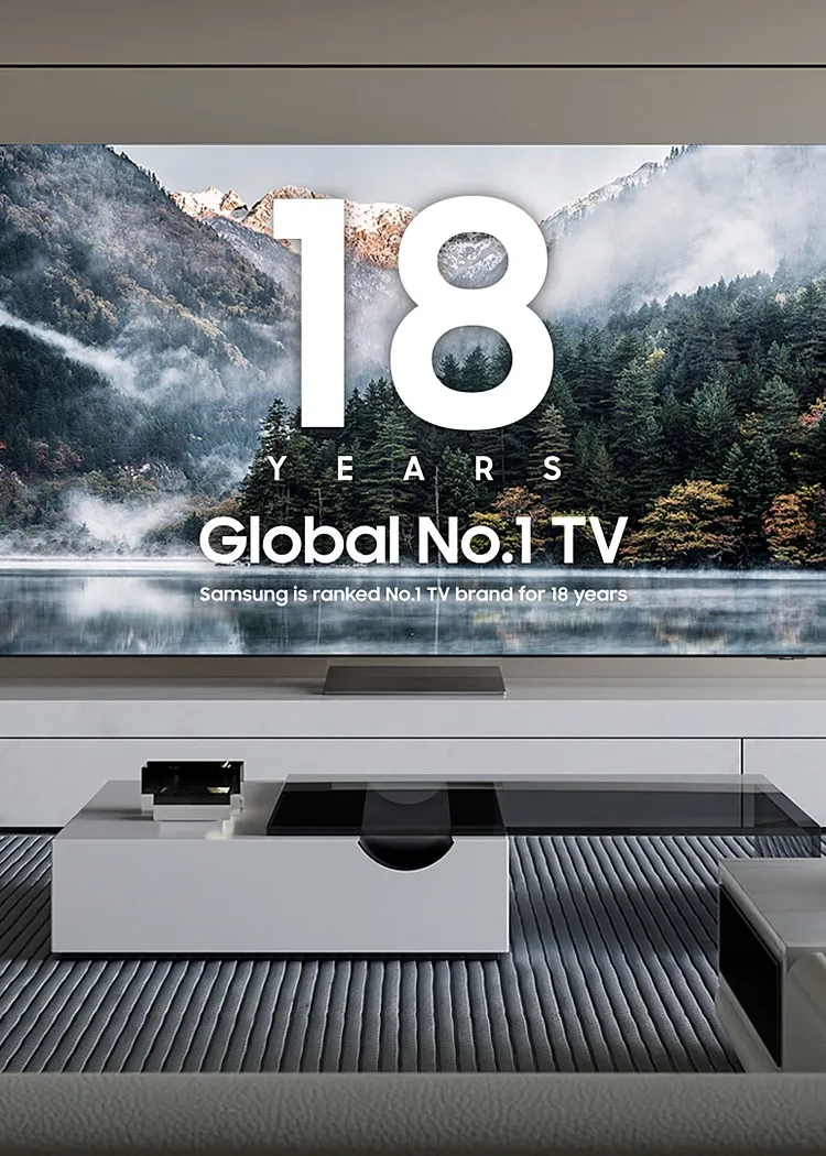 Marché TV 2023&nbsp;: Samsung leader mondial pour la 18e&nbsp;année consécutive