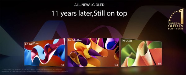 Marché TV Oled 2023 : LG leader mondial pour la 11e année consécutive