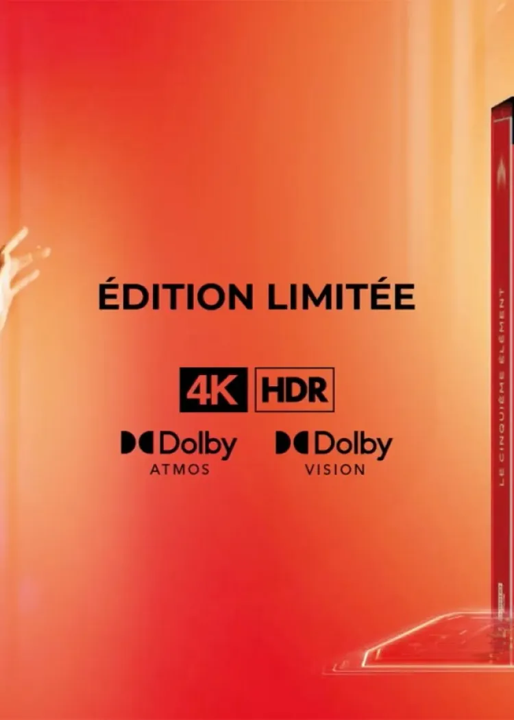 Le cinquième élément 4K&nbsp;: Leeloo et Korben Dallas en HDR Dolby Vision et Dolby&nbsp;Atmos