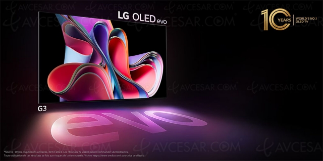 Bon plan, TV LG OLED55G3 à 1 498 €, soit une remise de ‑45%