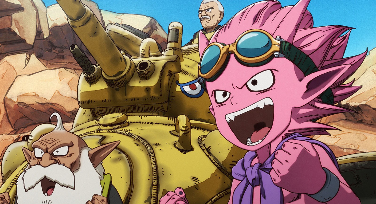 Série anime Sand Land par le créateur de DragonBall