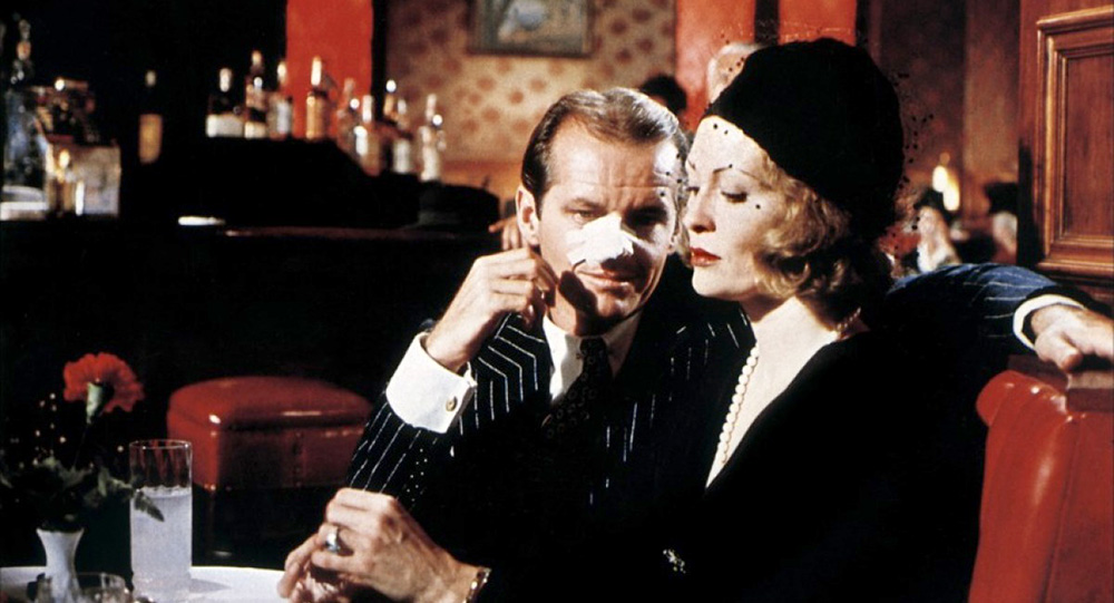 Jack Nicholson et Faye Dunaway dans Chinatown (1973)