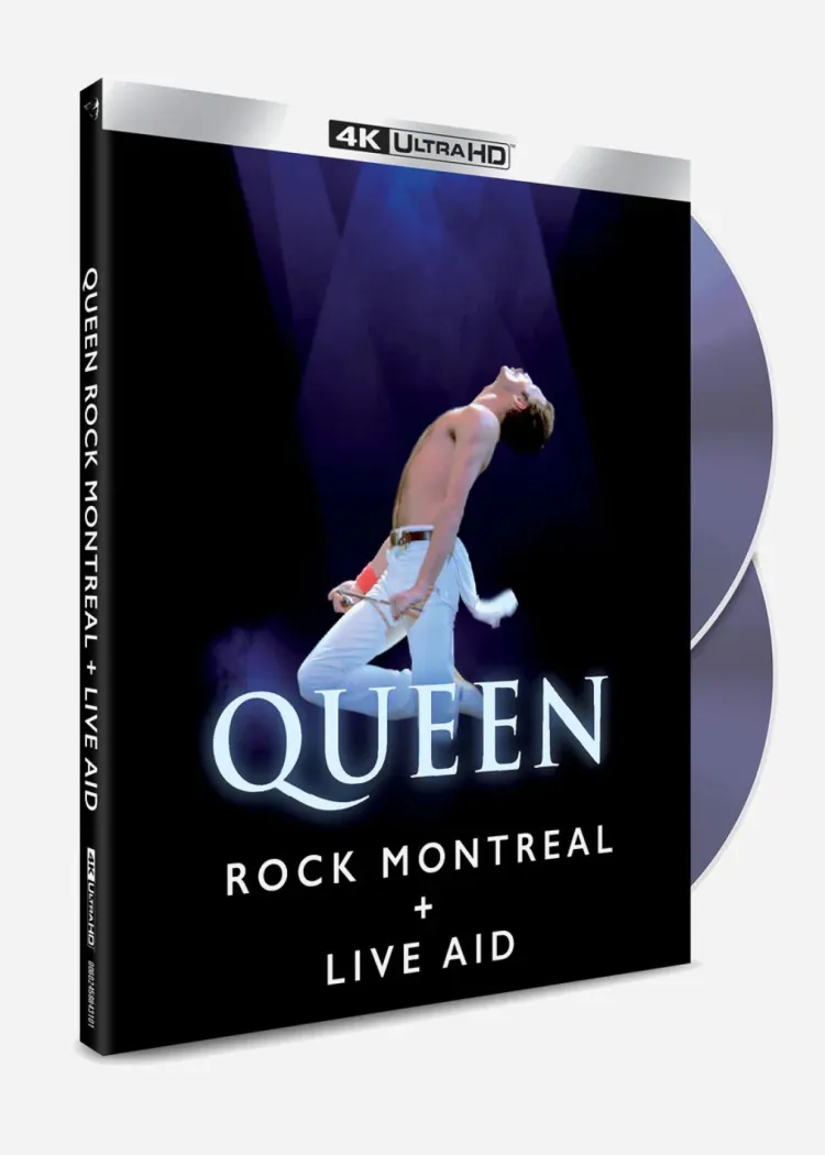 Queen 4K Ultra HD, live et&nbsp;dangerous