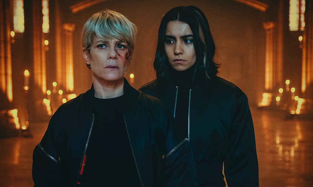 Marina Foïs et Lina El Arabi dans Furies © Pascal Chantier/Netflix