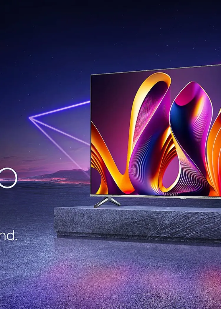 TV Hisense E7NQ Pro&nbsp;: QLED Ultra&nbsp;HD 4K du&nbsp;55''&nbsp;au&nbsp;100''