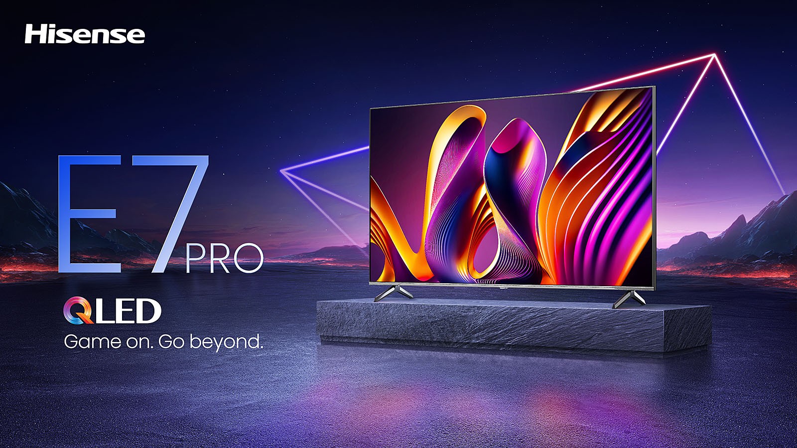 Chiq 55 Ultra Hd Led Tv U55h7n TV Hisense E7NQ Pro : QLED Ultra HD 4K du 55'' au 100''