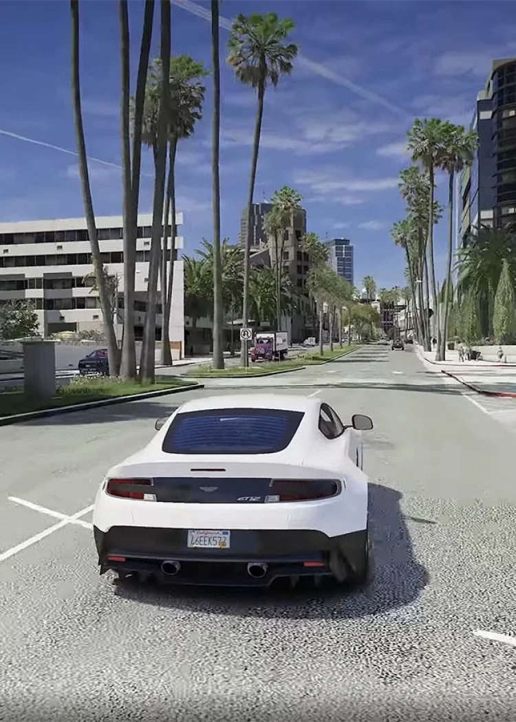 GTA V en Ultra HD 8K, à fond la caisse&nbsp;(vidéo)