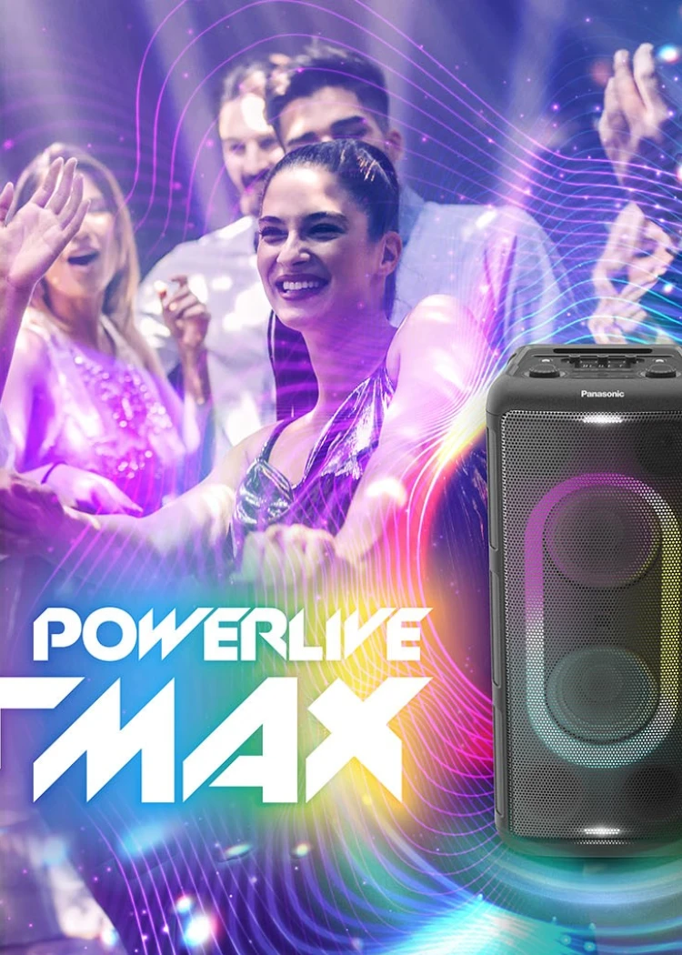 Panasonic SC‑TMAX45, enceinte pour&nbsp;la&nbsp;teuf&nbsp;!