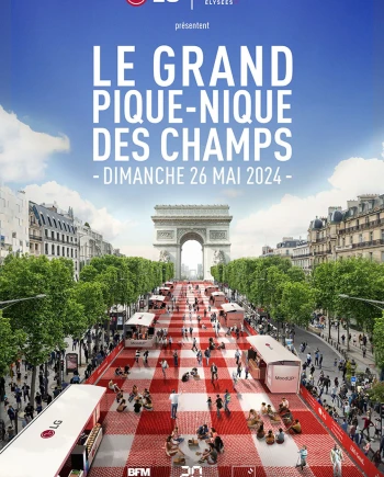 RDV pique-nique le 26&nbsp;mai sur les Champs-Elysées, merci&nbsp;LG