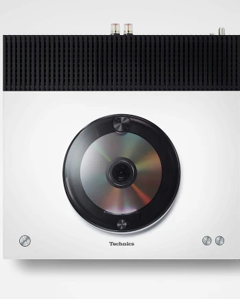 Technics SA‑C600W, lecteur réseau/CD audio aussi&nbsp;en&nbsp;blanc