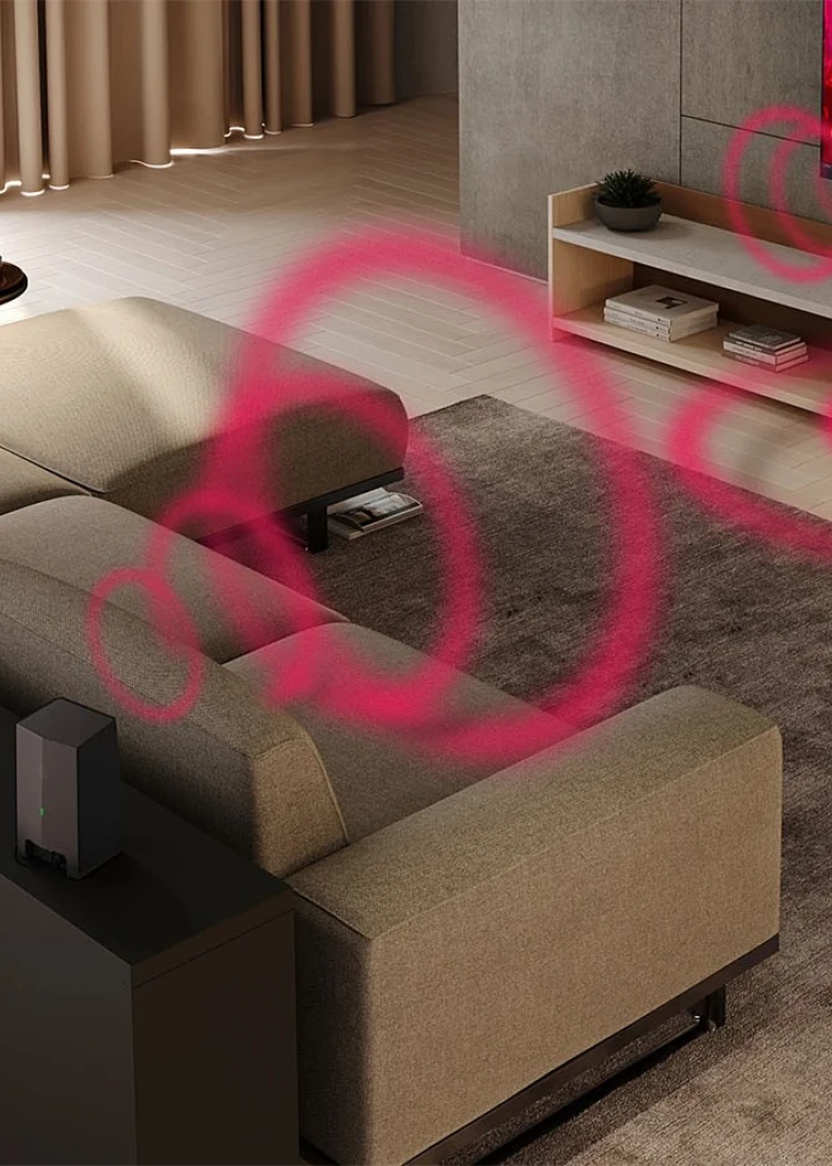 Sharp Aquos Wireless Surround, astucieuse solution Home&nbsp;Cinéma