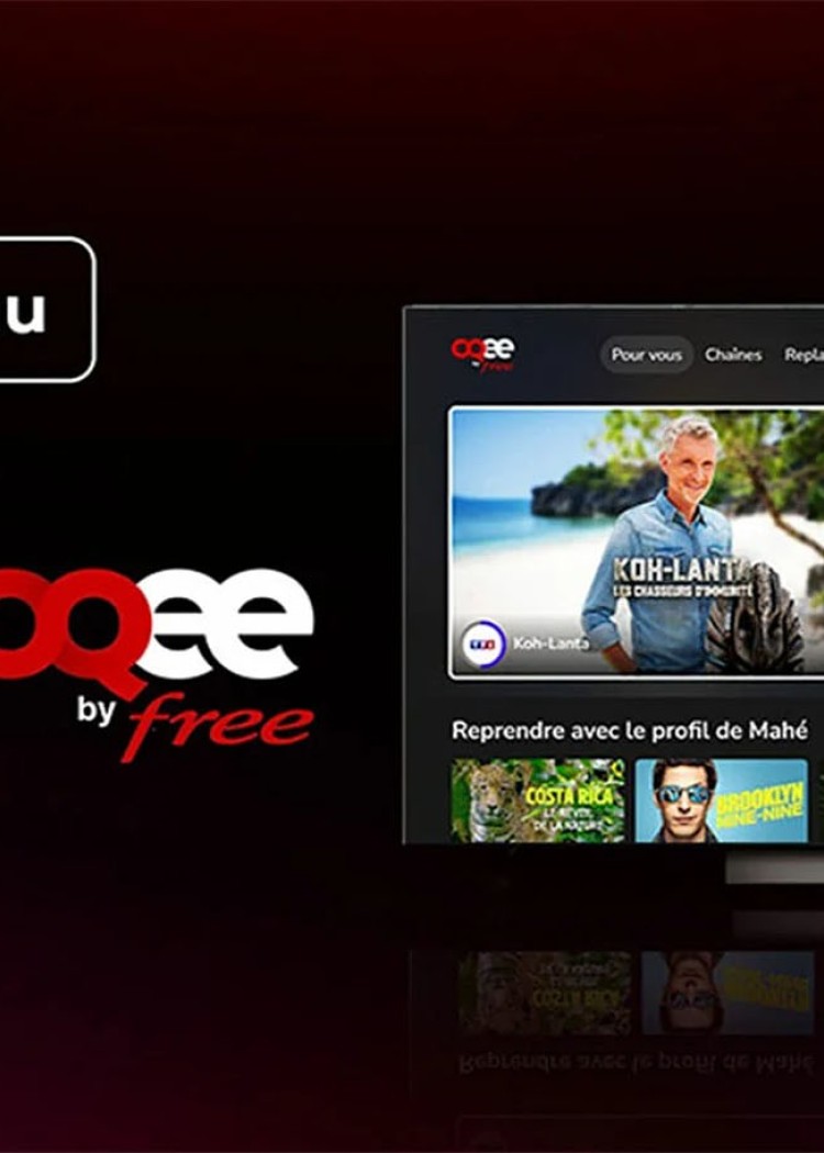 OQEE by Free sur Smart&nbsp;TV&nbsp;LG