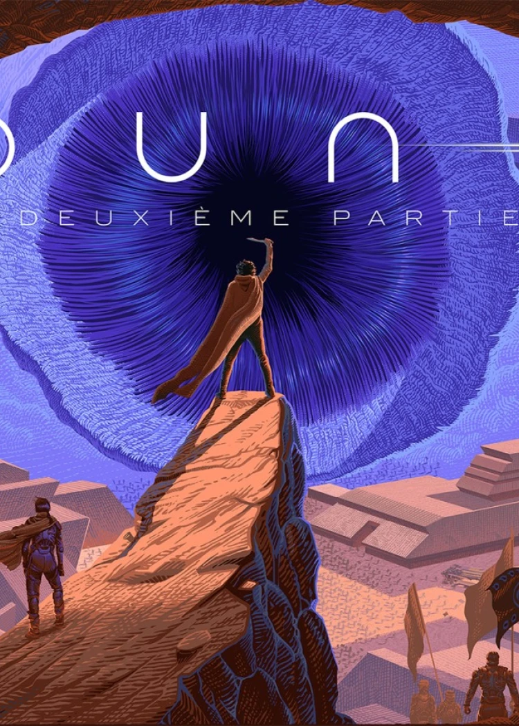 L'illustrateur Laurent Durieux revisite Dune&nbsp;2 pour sa&nbsp;sortie&nbsp;4K