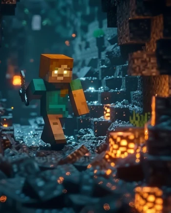 Minecraft, teaser de la&nbsp;série&nbsp;Netflix