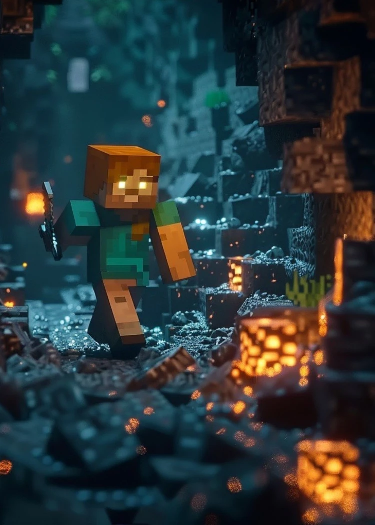 Minecraft, teaser de la&nbsp;série&nbsp;Netflix