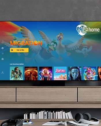 Pathé Home VOD sur Smart&nbsp;TV&nbsp;Samsung