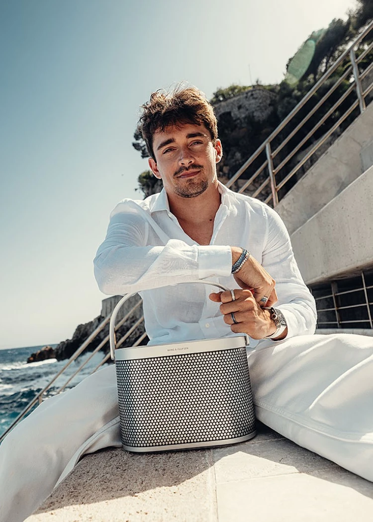 Charles Leclerc nouvel ambassadeur Bang&nbsp;&amp;&nbsp;Olufsen