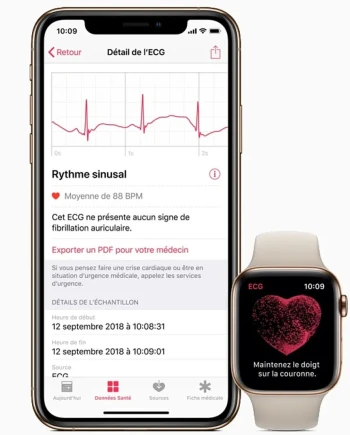 Crise cardiaque évitée, merci l'Apple&nbsp;Watch