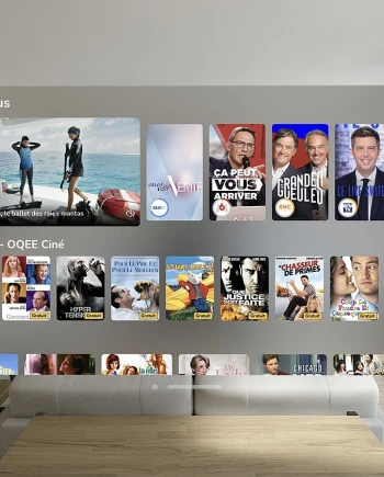 Apple Vision Pro et Free&nbsp;: 230&nbsp;chaînes live + 500&nbsp;films et&nbsp;séries