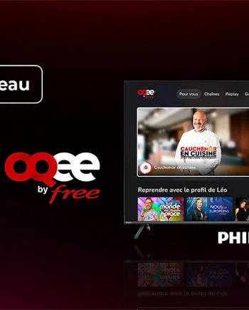 OQEE by Free sur Smart&nbsp;TV Philips Titan&nbsp;OS