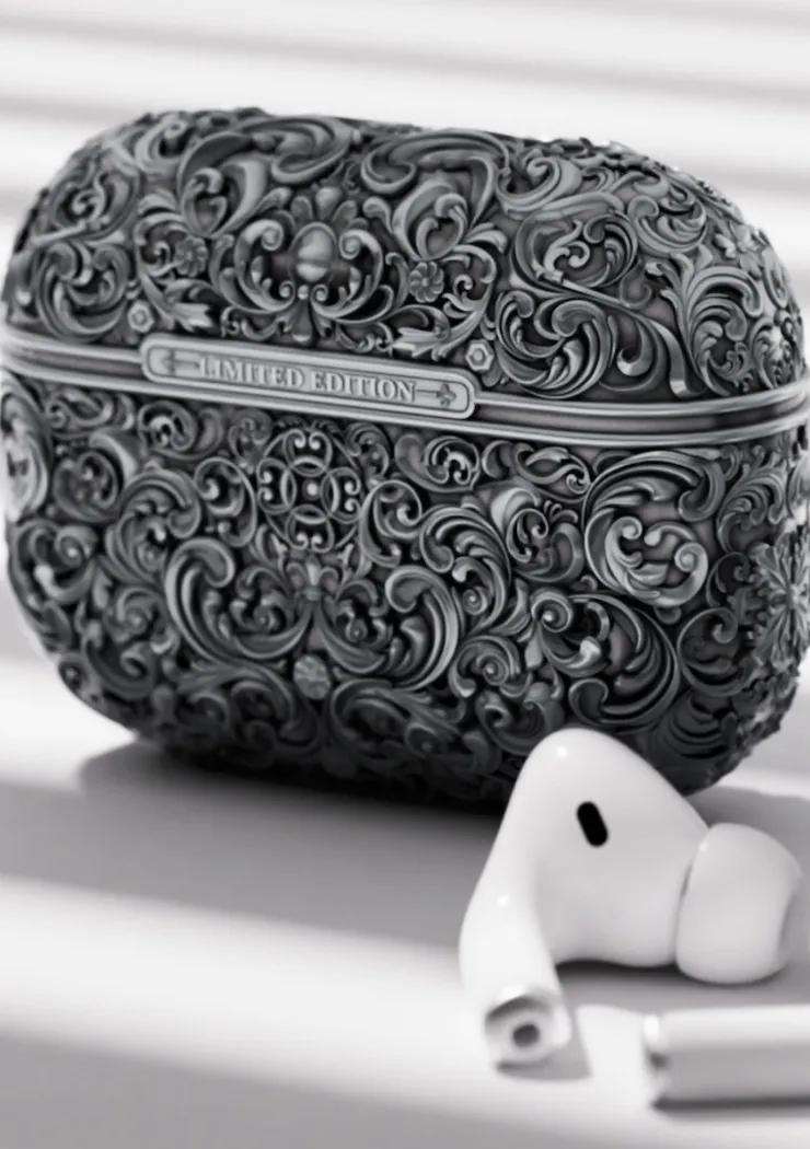 Boîtier AirPods confectionné au XVIIe siècle
