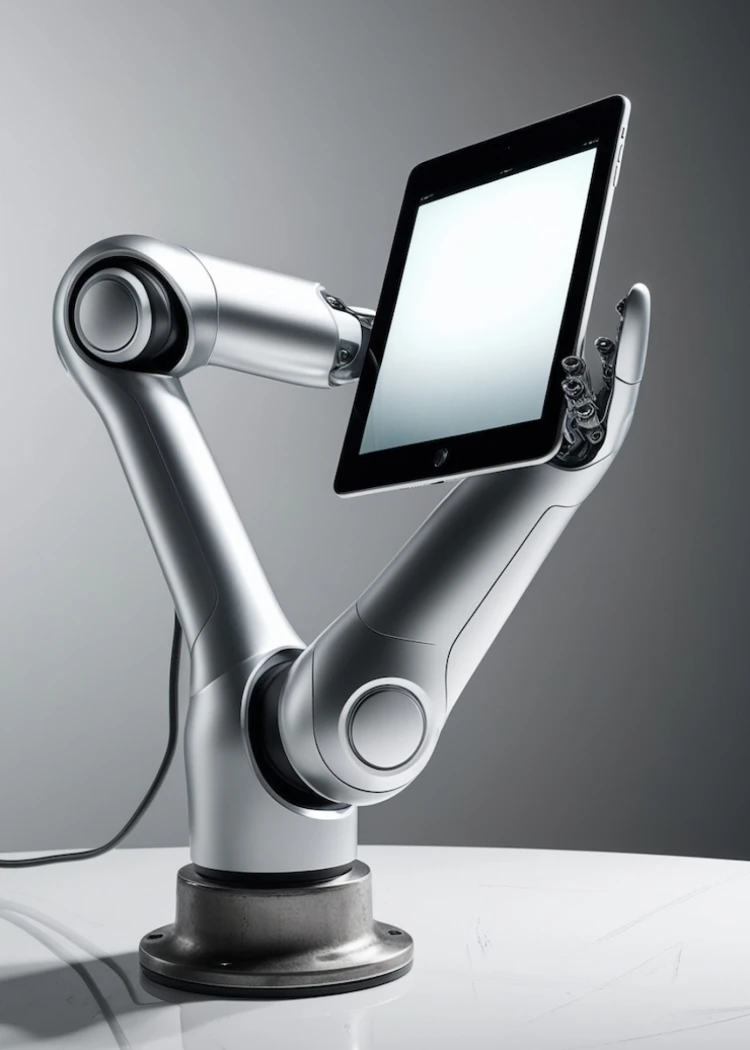 iPad au bout d’un bras robotisé en&nbsp;2026&nbsp;?