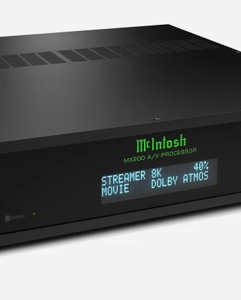McIntosh MX200, processeur Home Cinéma 8K&nbsp;et&nbsp;Dirac&nbsp;Live