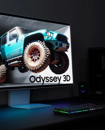 Samsung Odyssey 3D, moniteur 3D&nbsp;sans&nbsp;lunettes