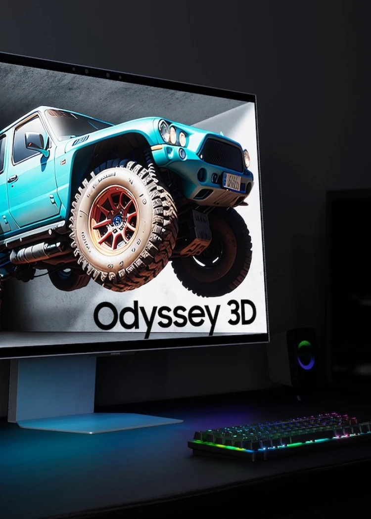 Samsung Odyssey 3D, moniteur 3D&nbsp;sans&nbsp;lunettes