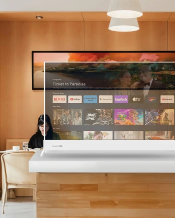 Thomson Lucid Oled, TV transparent 55&quot; Google&nbsp;TV
