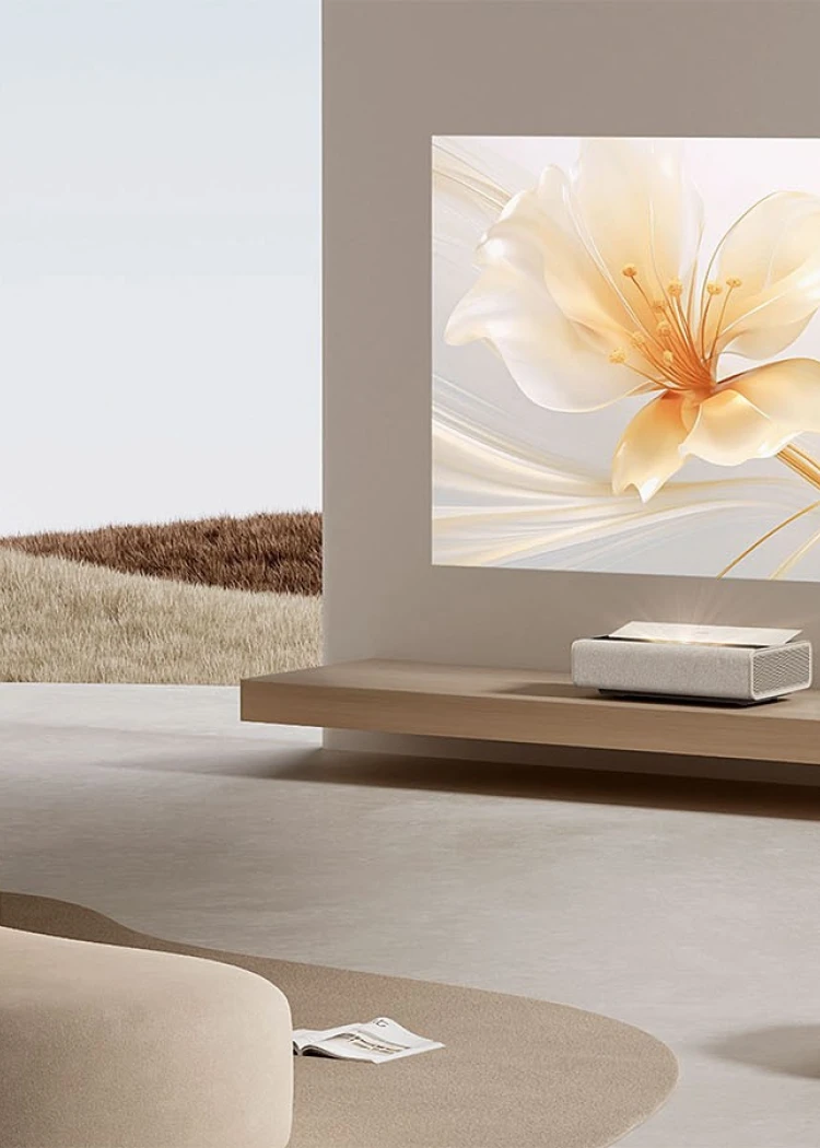 Xgimi Aura 2&nbsp;: ultracourte focale, UHD&nbsp;4K, Android&nbsp;TV&nbsp;11 et&nbsp;Dual&nbsp;Light&nbsp;2.0