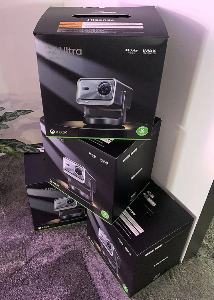 Hisense C2 Ultra, nouveau vidéoprojecteur Trichroma Ultra&nbsp;HD&nbsp;4K