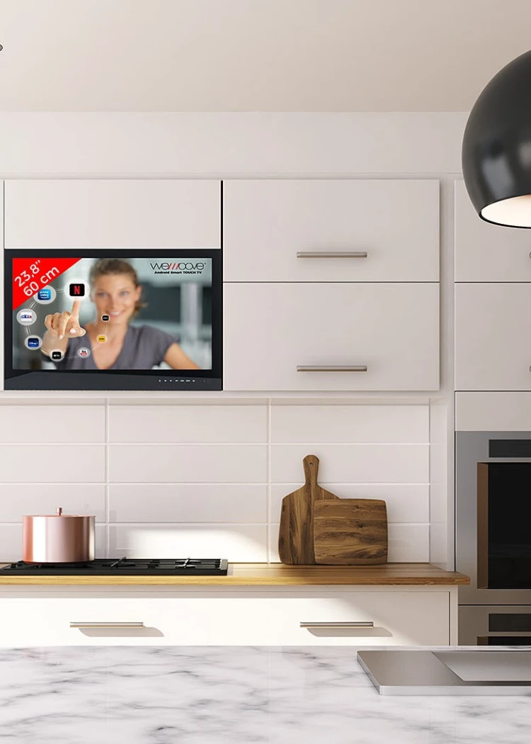 WeMoove Android Touch, TV encastrable pour&nbsp;la&nbsp;cuisine