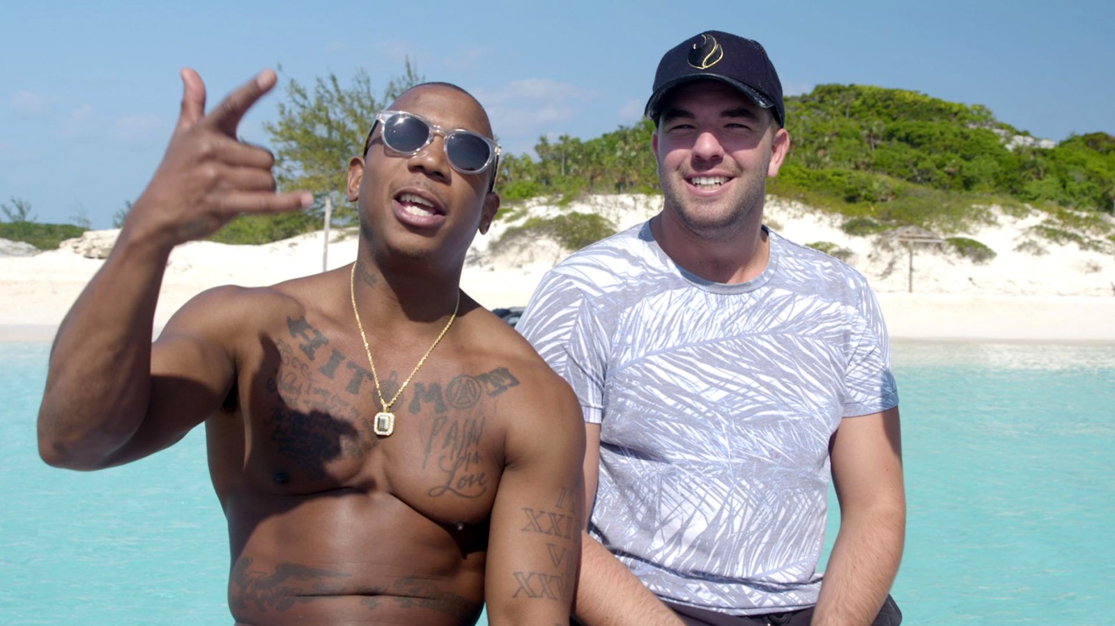 Le rappeur Ja Rule et Billy McFarland, époque premier Fyre Festival en 2017
