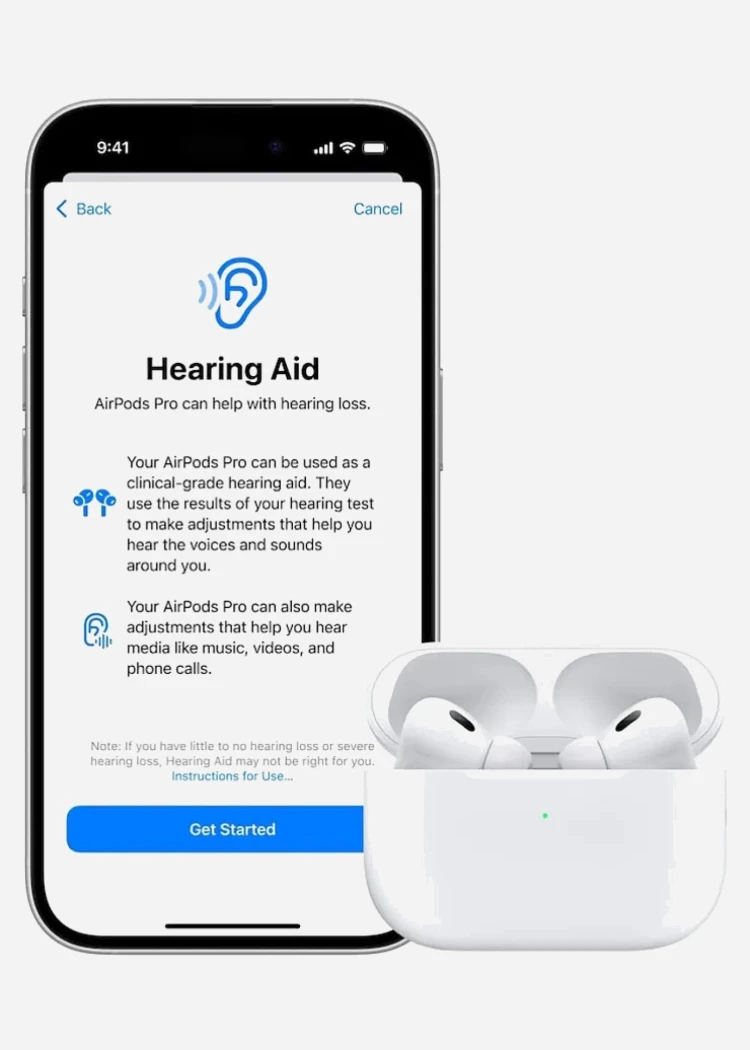 Les AirPods Pro&nbsp;2 deviennent appareils&nbsp;auditifs