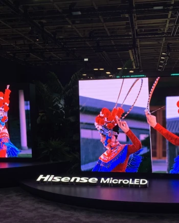 TV Micro LED prototypes Hisense, le constructeur marque son&nbsp;territoire
