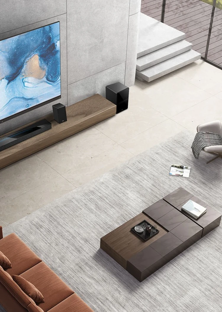 TCL Q85H, barre de son Ray Danz Dolby Atmos/DTS:X&nbsp;7.1.4