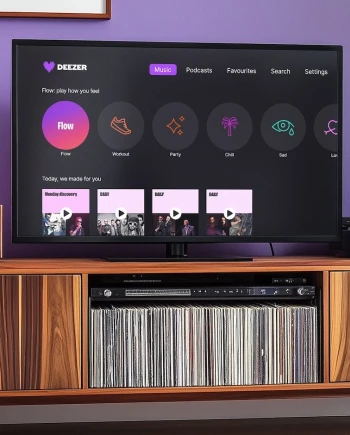 Deezer disponible sur&nbsp;Titan&nbsp;OS