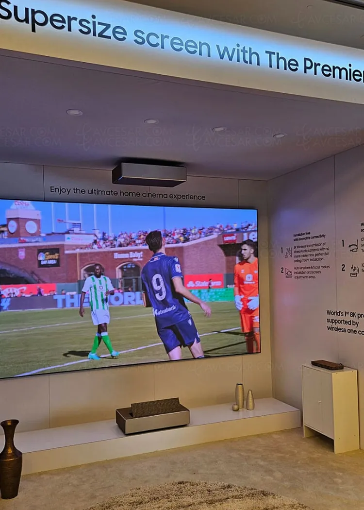 Samsung The Premiere&nbsp;8K, mise à jour spécifications et&nbsp;disponibilité