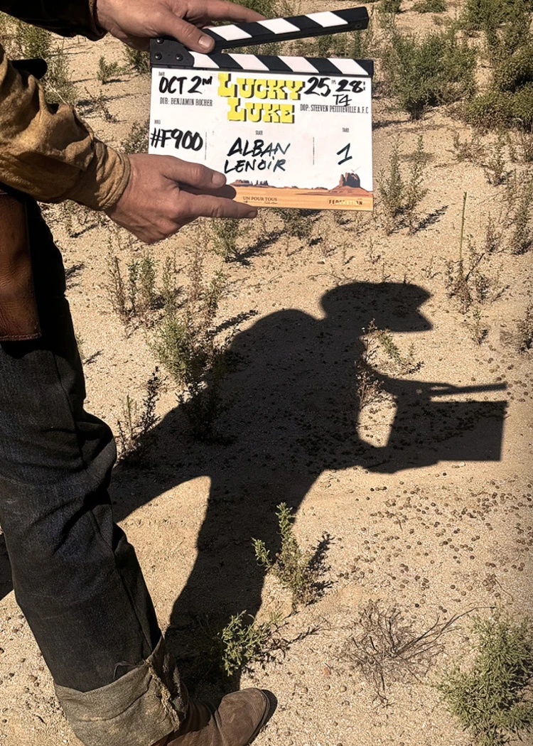 Lucky Luke&nbsp;: Alban Lenoir en Lonesome Cowboy pour&nbsp;Disney+