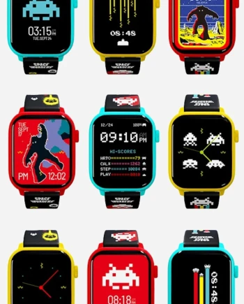 Montre Space Invaders, poignet&nbsp;d'amour