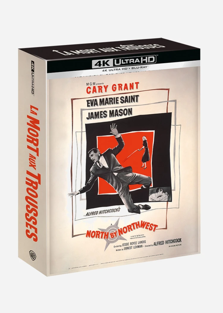La mort aux trousses, un coffret Collector 4K inédit pour le chef‑d'œuvre de&nbsp;Hitchcock