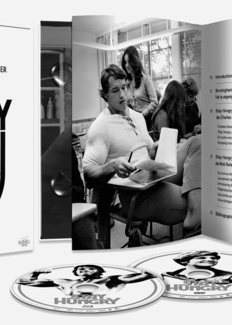 Stay Hungry&nbsp;: le 1er rôle ciné de Schwarzy pour première fois&nbsp;en&nbsp;Blu‑Ray