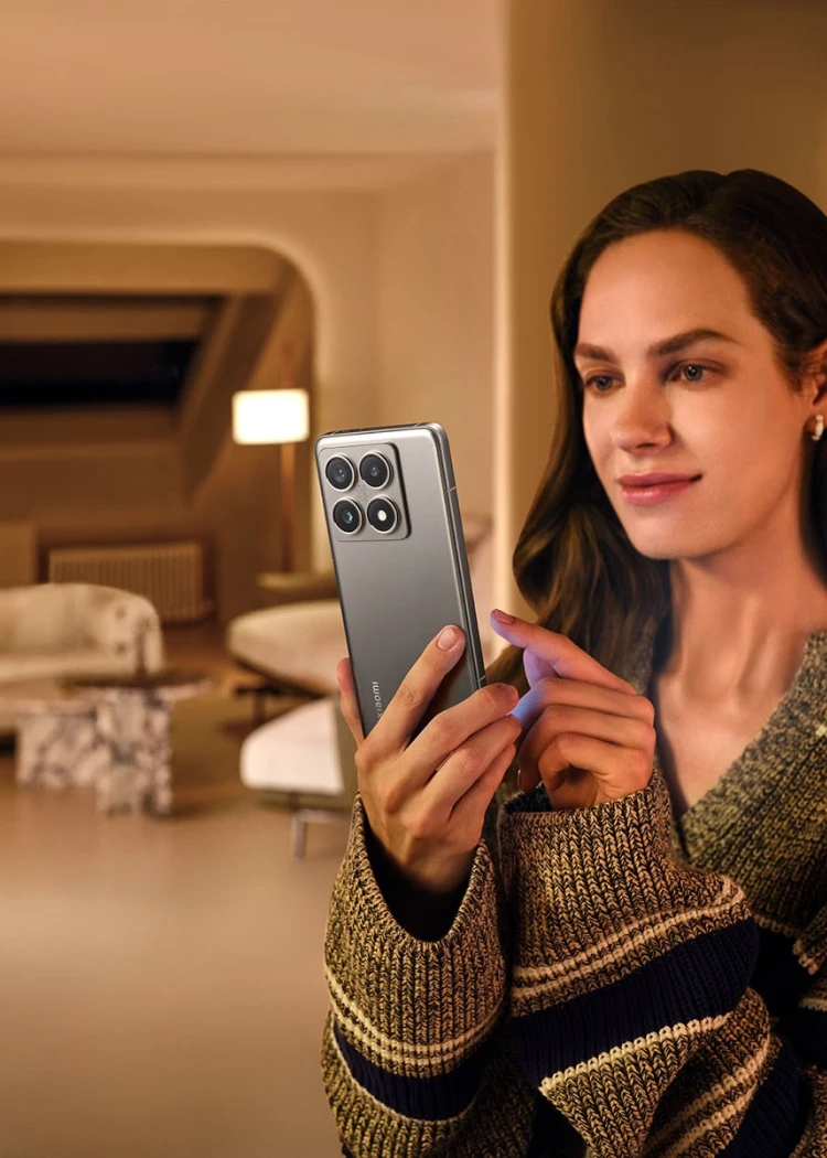 Smartphone Xiaomi 14T&nbsp;Pro, à fond sur la photo&nbsp;et&nbsp;la&nbsp;8K