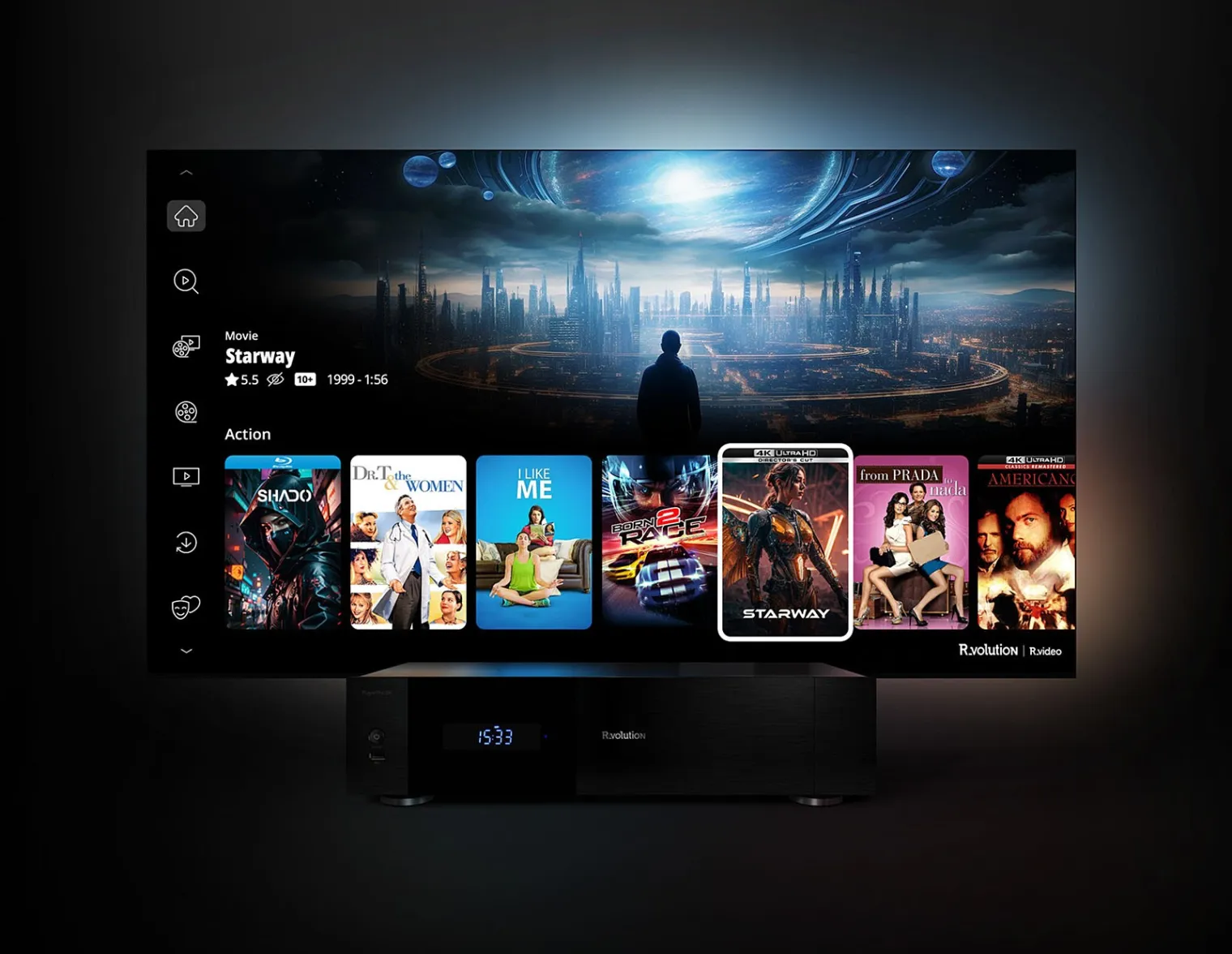 R_volution PlayerMini, PlayerOne 8K, PlayerPro 8K : mise à jour Firmware