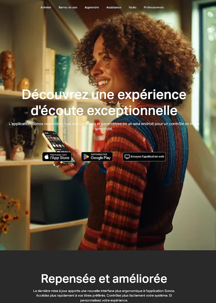 Application Sonos, retour à la normale&nbsp;à&nbsp;90%